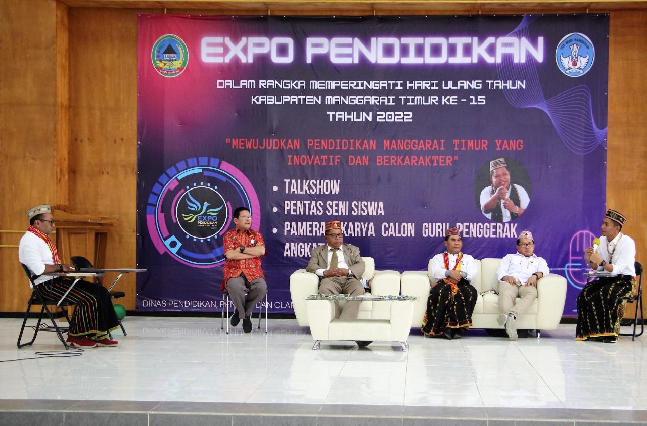 Meriahkan HUT Matim, Dinas Pendidikan Bersama Wahana Visi Indonesia Gelar Kegiatan Expo Pendidikan 