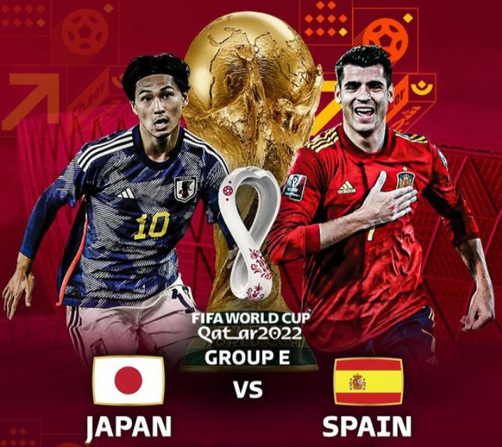 Jepang vs Spanyol Piala Dunia 2022.
