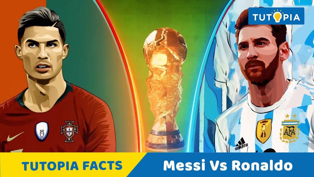 Dua bintang Argentina dan Portugal, Lionel Messi dan Cristiano Ronaldo bersaing selamanya.
