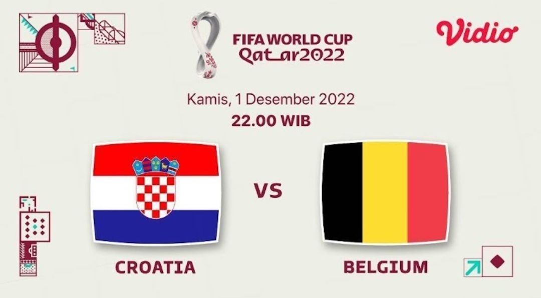 Prediksi Belgia vs Kroasia di Piala Dunia 2022, Berita Tim, Head to Head Susunan Pemain dan Skor Akhir