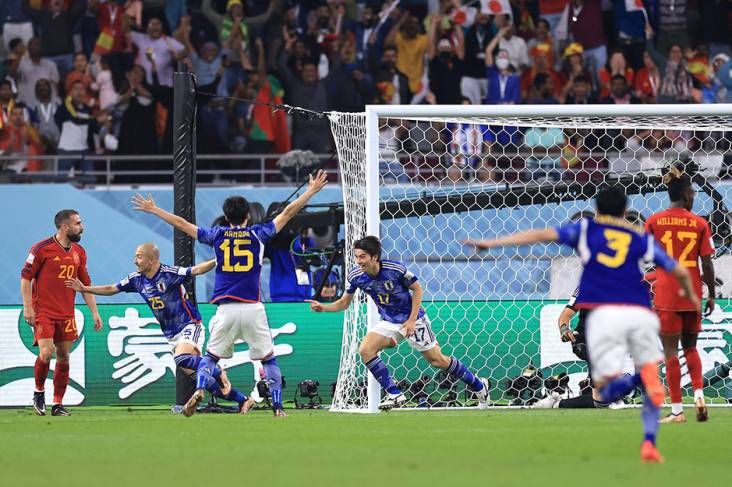 INFO Hasil Piala Dunia 2022 Jepang vs Spanyol: Kalahkah Spanyol 2-1, Jepang Kuasai Puncak Klasemen Grup E