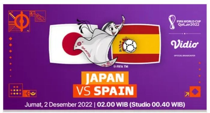 LINK Nonton Streaming Jepang VS Spanyol Matchday 3 Grup E Piala Dunia Qatar 2 Desember 2022, Saksikan DI SINI