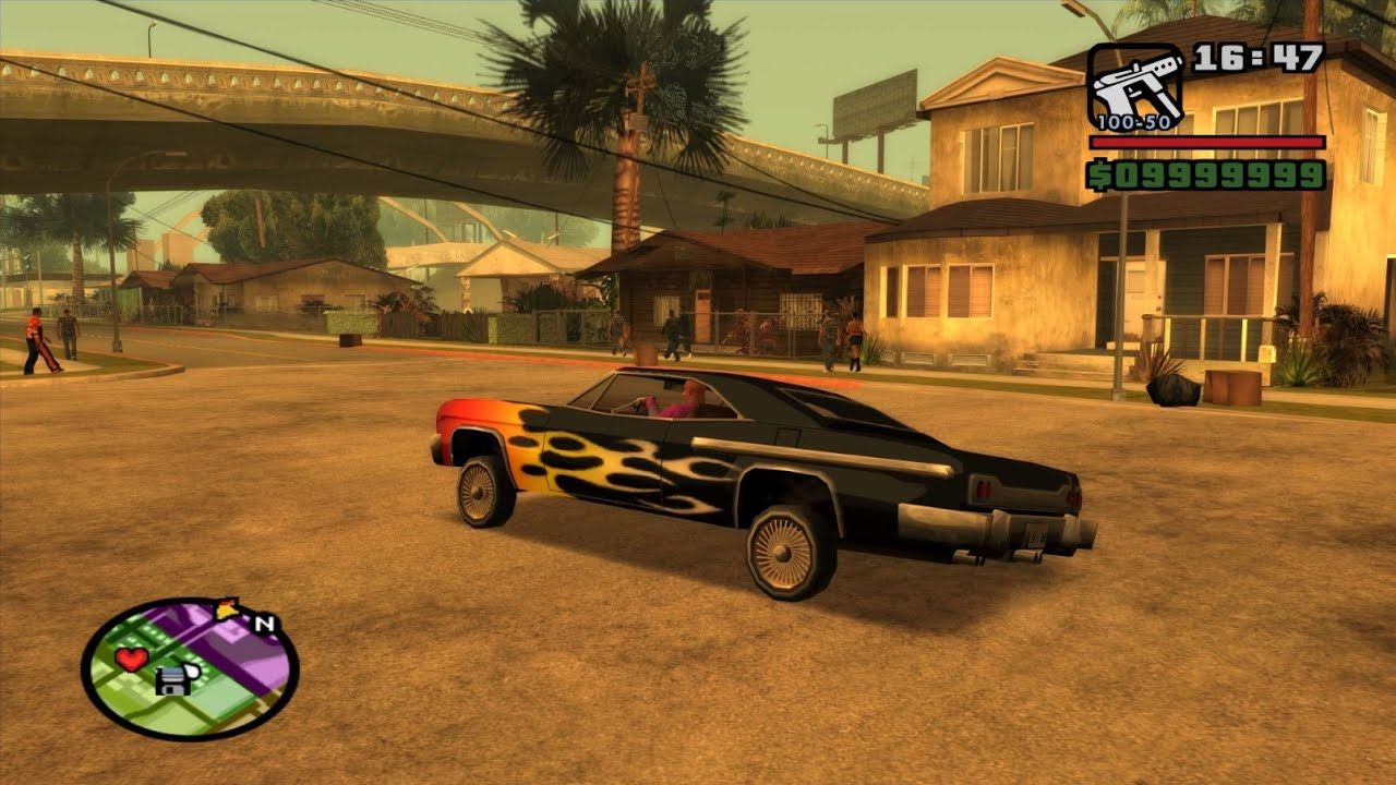 Ilustrasi download GTA San Andreas