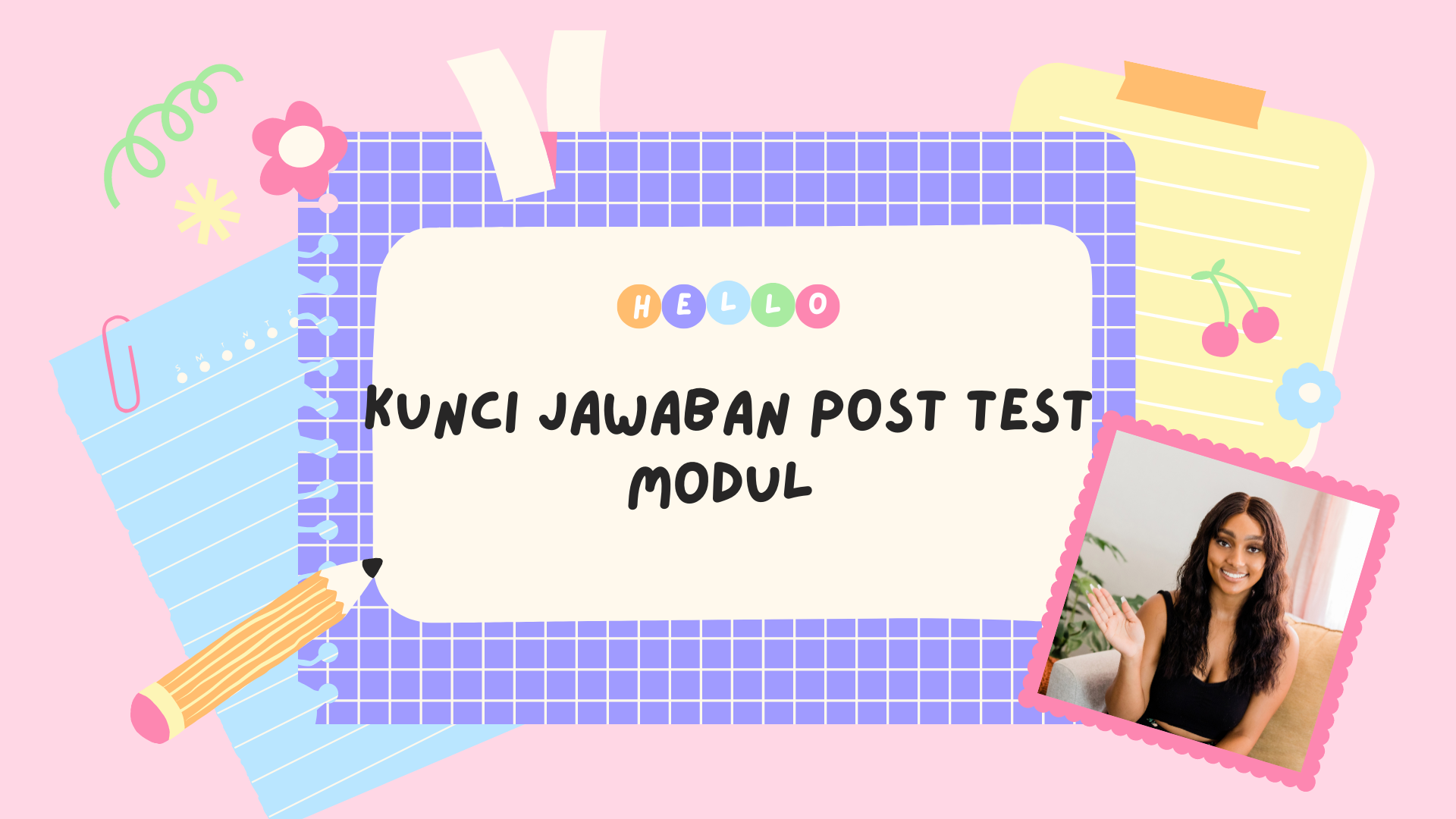 Kunci Jawaban Post Test Modul 1 Kurikulum Merdeka Belajar - IMAGESEE