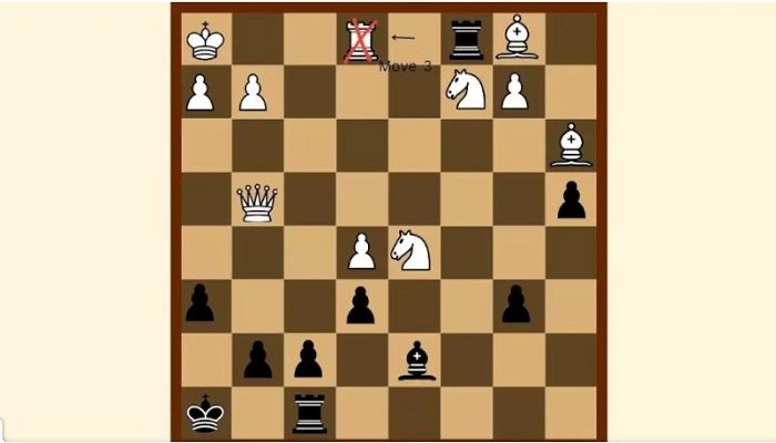 Gerakan 3 - teka-teki catur
