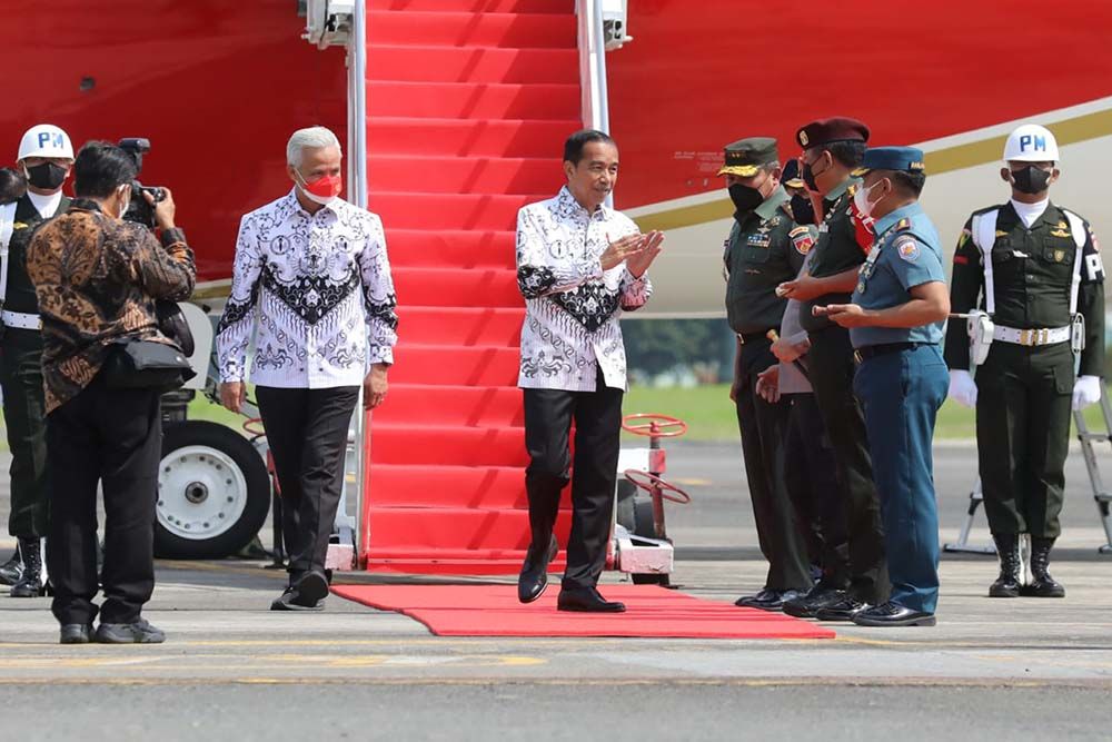 Gubernur Jawa Tengah Ganjar Pranowo dicalonkan menjadi Capres 2024, bersama Erick Tohir sebagai Cawapres oleh Foreder DIY.