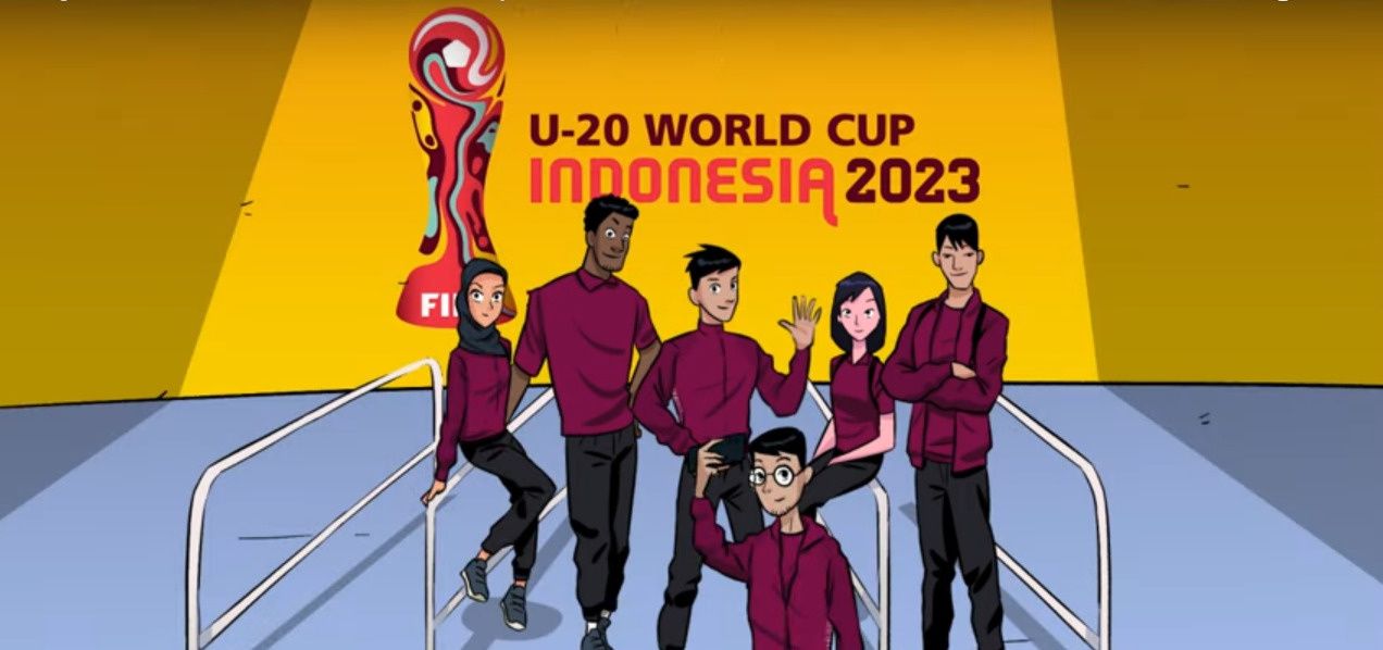 Piala Dunia U-20 2023 di Indonesia.