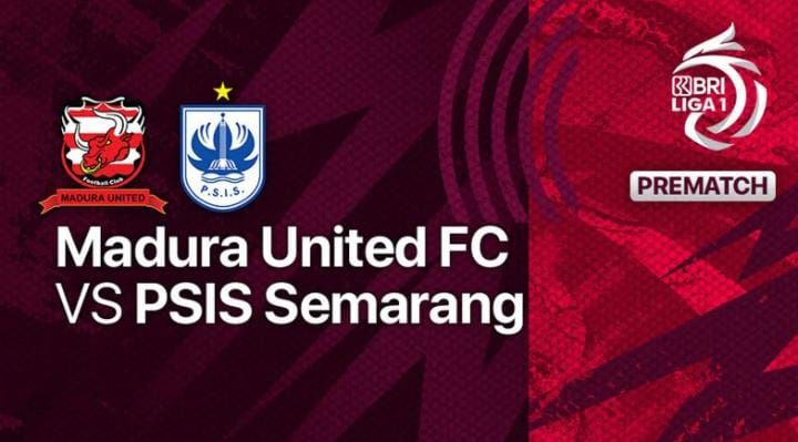 Jadwal Bola Liga 1 Hari Ini 5 Desember 2022 Live TV Indosiar: Madura United vs PSIS, Persita vs Bali United.