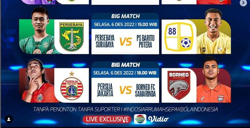 Jadwal Acara TV Indosiar Hari Ini Selasa, 6 Desember 2022: Jam Tayang ...