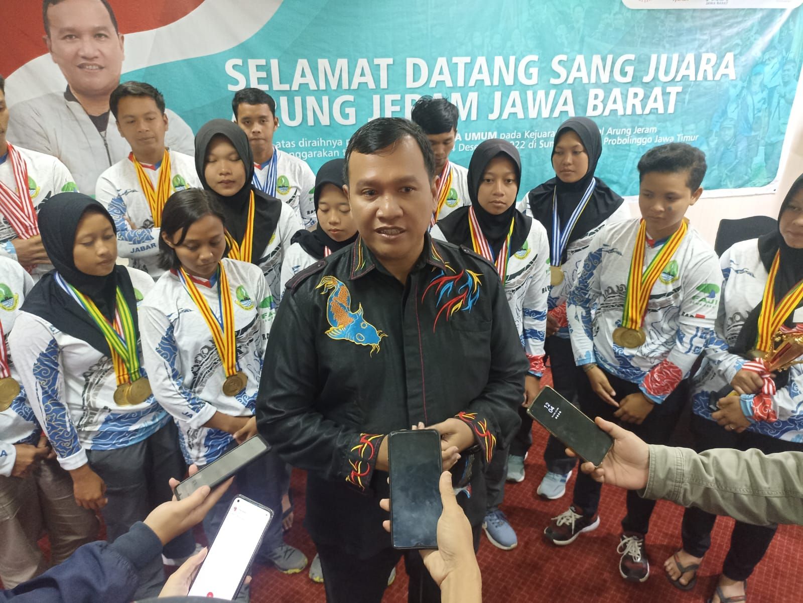 Ketua Umum Pengurus Provinsi (Pengprov) Federasi Arung Jeram Indonesia (FAJI) Jawa Barat, Dian Rahadian