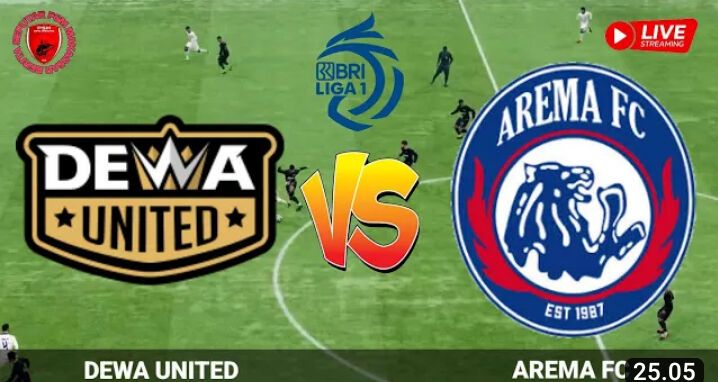 Link Live Streaming Dewa United vs Arema FC di BRI Liga 1 Pukul 15.15 WIB Lengkap Prediksi