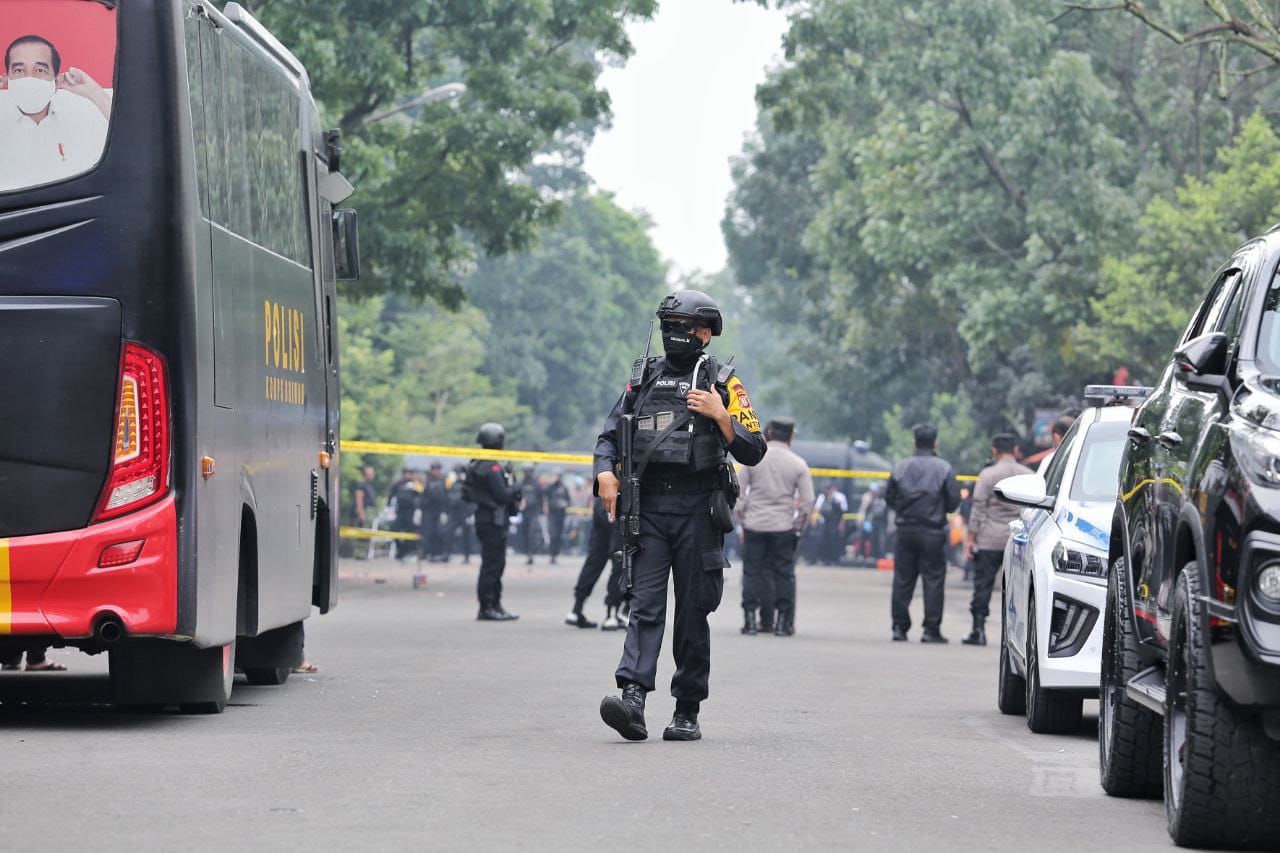 Motif pelaku bom bunuh diri di Polsek Astanaanyar Kota Bandung diduga kuat berkaitan penolakan KUHP