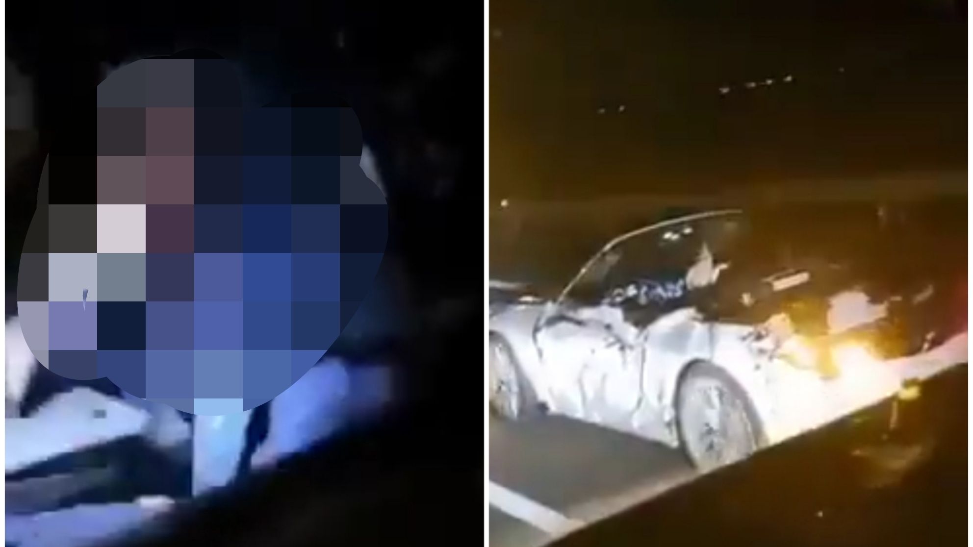 Video Asli Kecelakaan Mobil Porshce Tanpa Kepala di Jerman No Sensor Viral Twitter