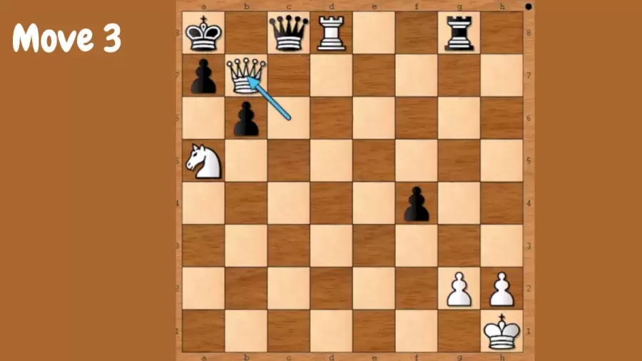 Cara 3 untuk memindahkan bidak catur. 