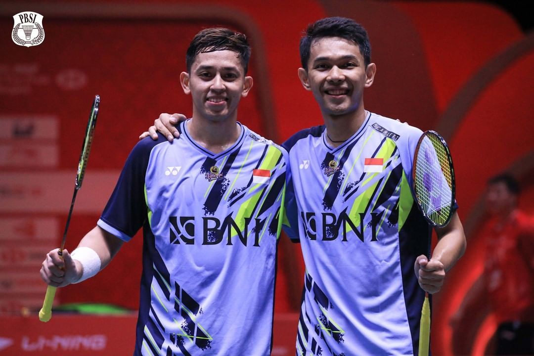 Head to Head Fajar Alfian-Rian Ardianto vs Liu Yu Chen-Ou Xuan Yi Jelang Perempat Final Indonesia Masters 2023