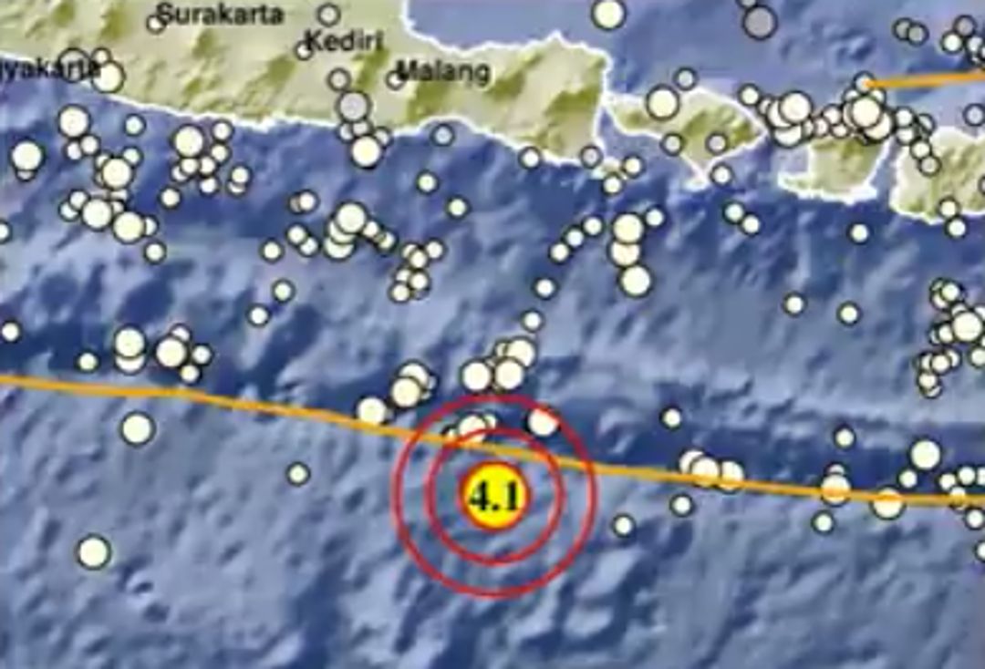 INFO GEMPA TERKINI HARI INI: Kuta Selatan Bali Diguncang 4,1 Magnitudo ...