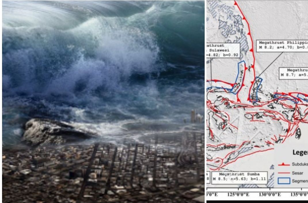 Ancaman Tsunami Akibat Gempa Megathrust, Ini Kata BMKG Dan BRIN, Daerah ...