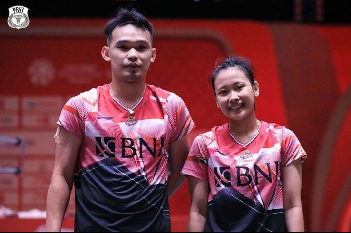 Rinov/Pitha wakil Indonesia yang akan berlaga di perempat final Swiss Open 2023