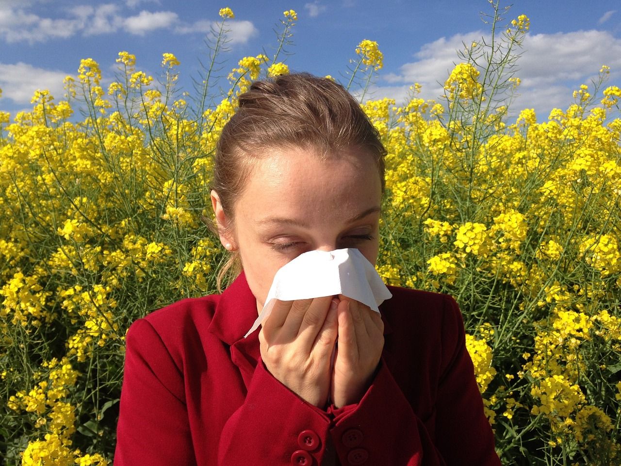 Ilustrasi alergi.