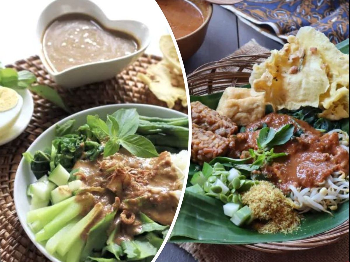 Ilustrasi kuliner pecel  yang terkenal di Kabupaten Kudus, Jawa Tengah.*