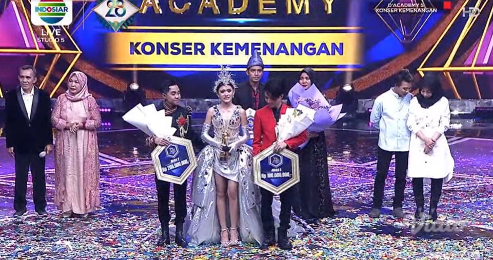 Resmi Diumumkan, Sridevi Juara 1 Dangdut Academy 5 2022, Eby Juara 2 dan Afan Juara 3 Tadi Malam 13 Desember