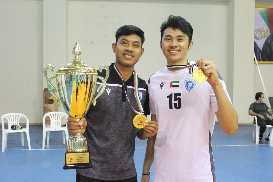 Jordan Susanto dan Ogi Alexander berhasil meraih juara saat bela klub Hatta Club Dubai