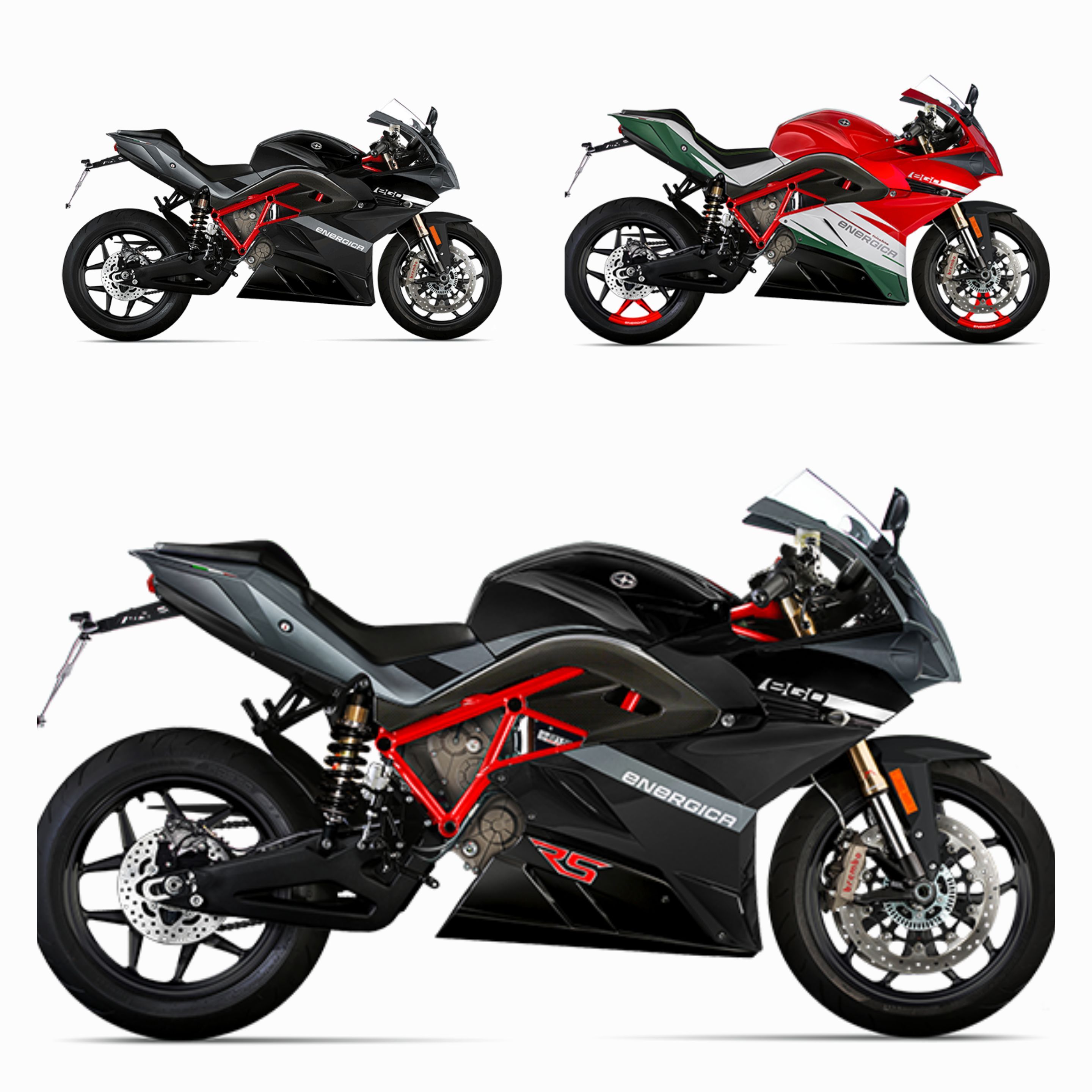 Tiga tipe pilihan dari Energica Ego, motor sport fairing bertenaga listrik buatan Italia