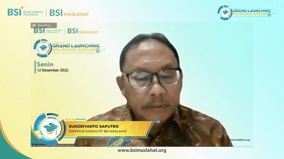 Direktur Eksekutif BSI Maslahat Sukoriyanto Saputro. Foto: BSI Maslahat