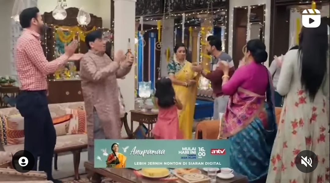 Cuplikan episode pertama Anupamaa, tayang di ANTV. 
