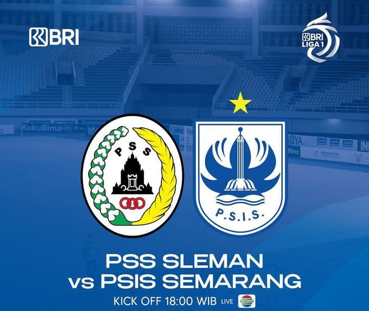 PSS Sleman Vs PSIS Semarang Di BRI Liga 1 2022: Link Live Streaming ...