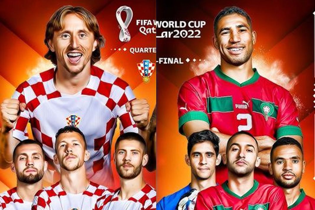 Sedang Berlangsung Live Streaming Maroko vs Kroasia di Piala Dunia 2022, Klik Gratis Disini!