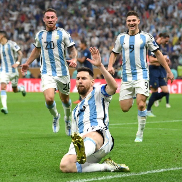 Lionel Messi Buka Skor Bagi Argentina di Babak Pertama