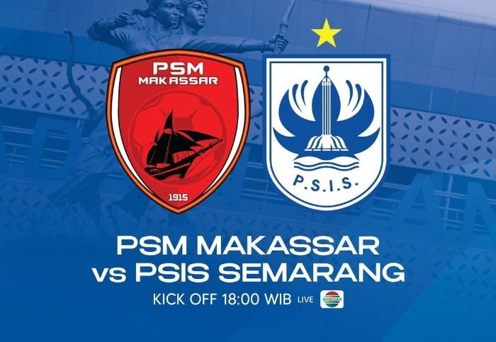 TERBARU Susunan Pemain PSM Makassar vs PSIS Semarang: Lengkap Live