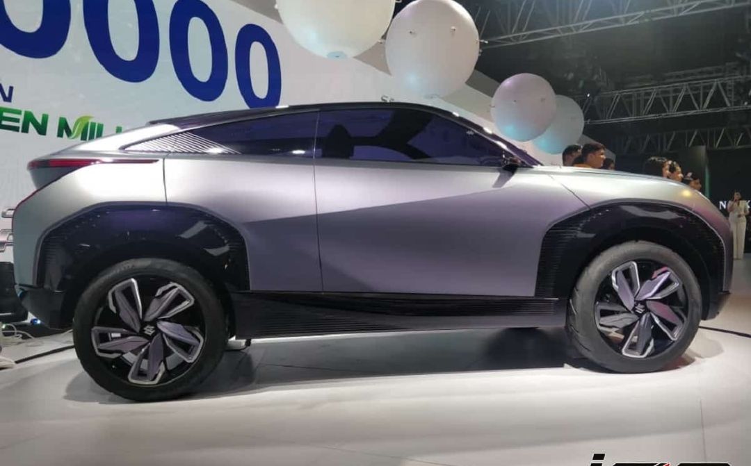 Ilustrasi tampil New Suzuki Baleno Cross 2023, yang di buat berdasarkan mobil konsep ini