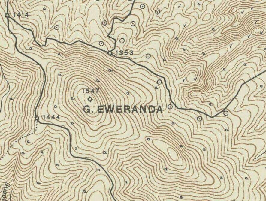 Maps Gunung Eweranda