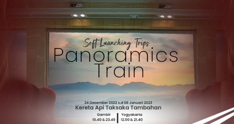 Promo kereta api Panoramic.