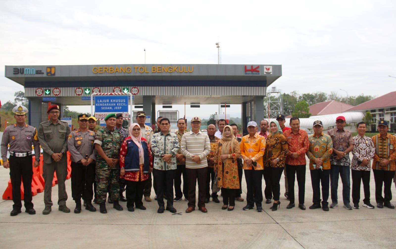  Tol Bengkulu-Taba Penanjung resmi dibuka untuk umum hari ini, Jumat (23/12/2022).