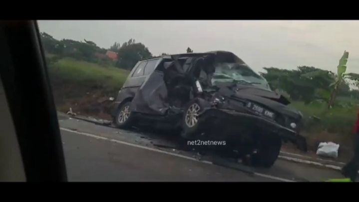 Berikut Identitas Korban Jiwa dan Luka-luka Kecelakaan Gronggong Cirebon pada Sabtu, 24 Desember 2022./Instagram/@net2netnews/