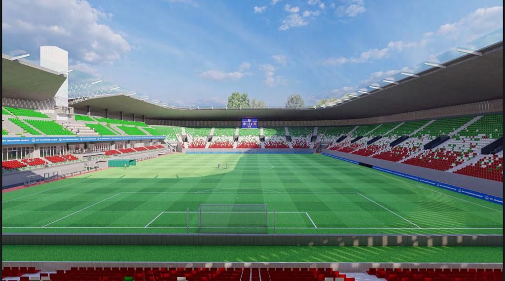 Desain Stadion Teladan Medan akan dibangun lebih megah dan keren. 