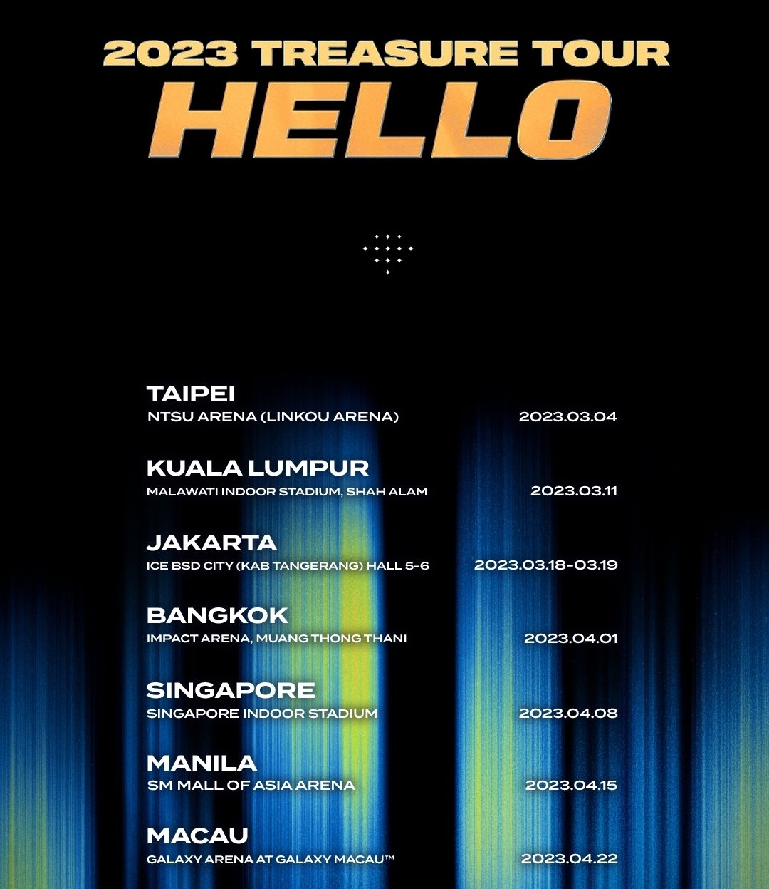 HORE! TREASURE Bakal Konser di Jakarta Tahun Depan! Kumpul Teume, Simak Jadwal dan Kota Tur Asia Pertama Grup/
