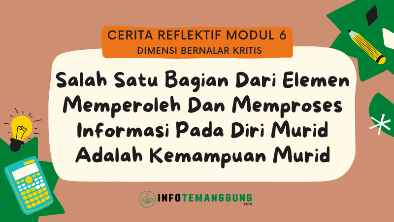 Jawaban Cerita Reflektif Modul 6 Salah Satu Bagian Dari Elemen Hot