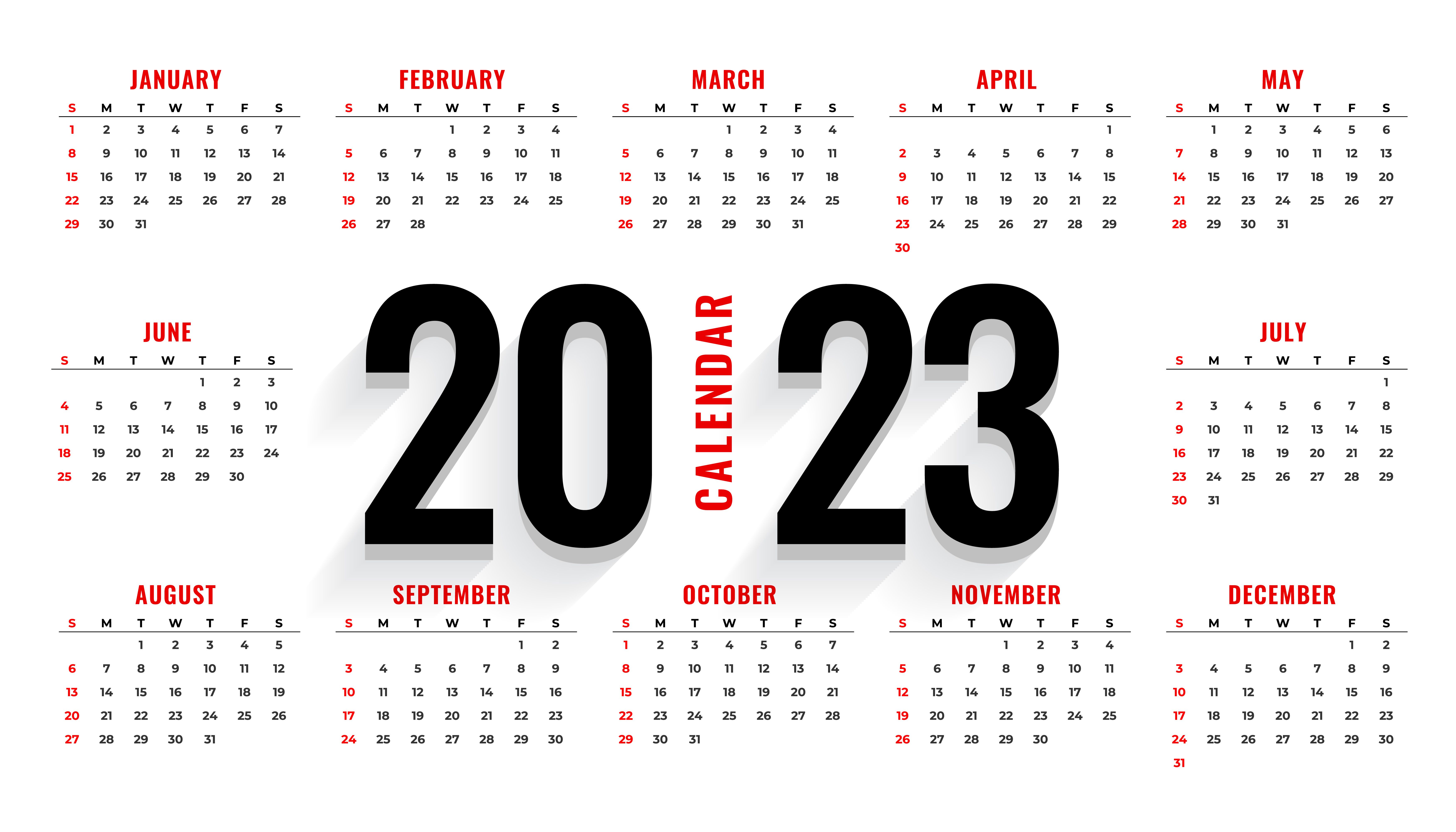 2023 National Holidays and Important Dates