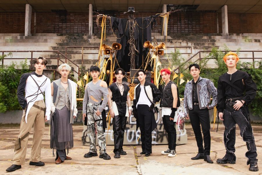Lirik lagu Limitless ATEEZ dalam romanization.