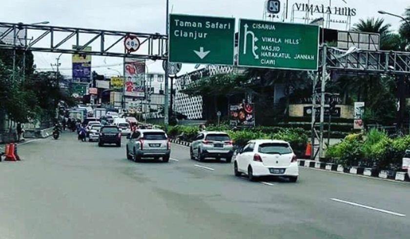Pemkab Bogor melakukan penataan total PKL di kawasan Puncak.