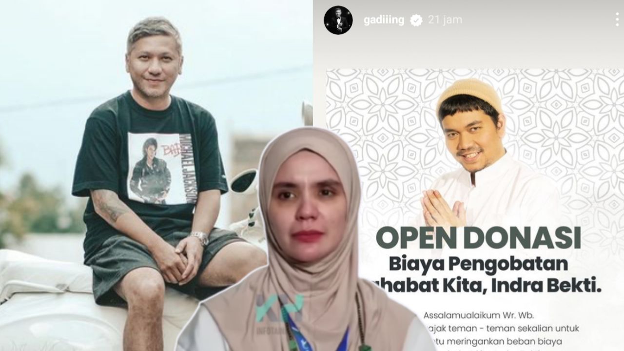Gading dukung open donasi untuk biaya rumah sakit sahabatnya, Indra Bekti, yang merupakan suami Aldila Jelita/Instagram/@gadiiing/