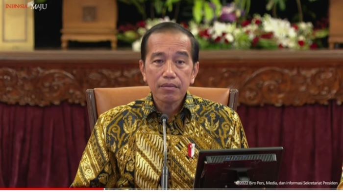 Presiden Jokowi mengeluarkan arahan agar seluruh pejabat negara tidak menggelar acara buka puasa bersama selama bulan suci Ramadhan 1444 Hijriah     /Sekretariat Presiden