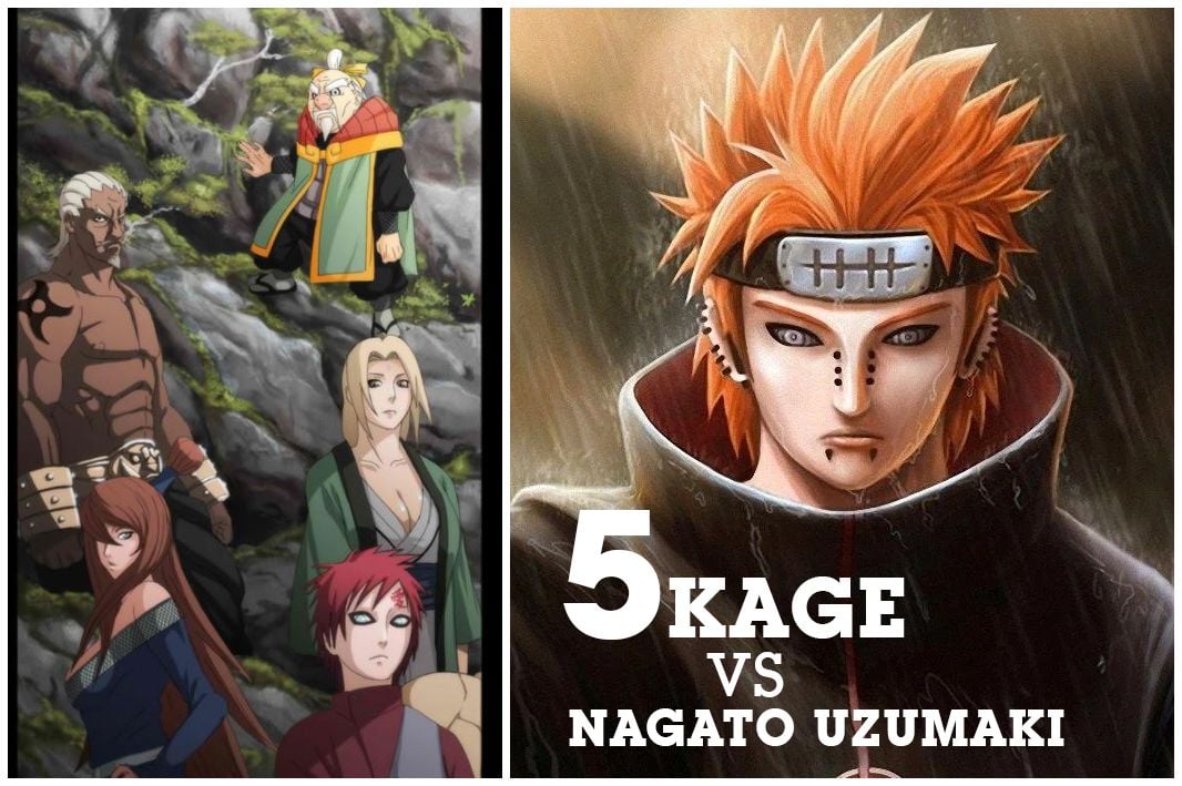 Naruto: 5 Kage Yang Mampu Dikalahkan Dengan Mudah Oleh Nagato Uzumaki