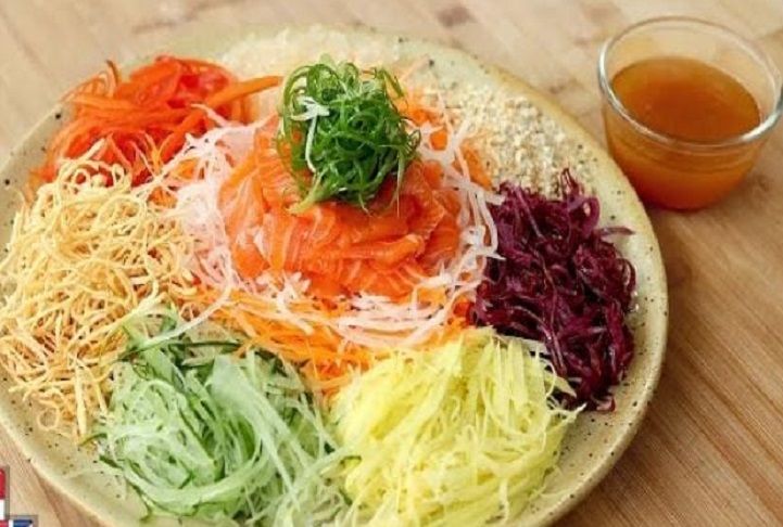 Resep Masakan Yu Sheng ala Devina Hermawan, Makanan khas Imlek yang ...