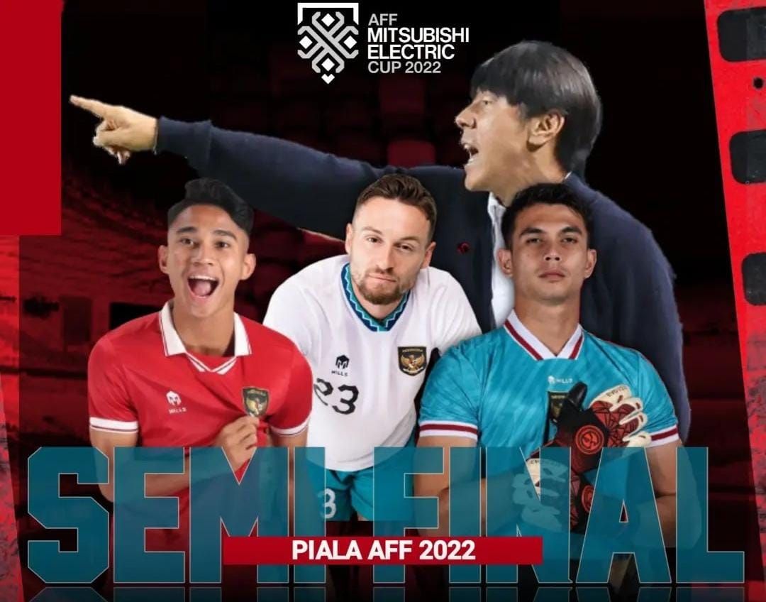 Indonesia akan melawan Vietnam di Semifinal Piala AFF 2022.