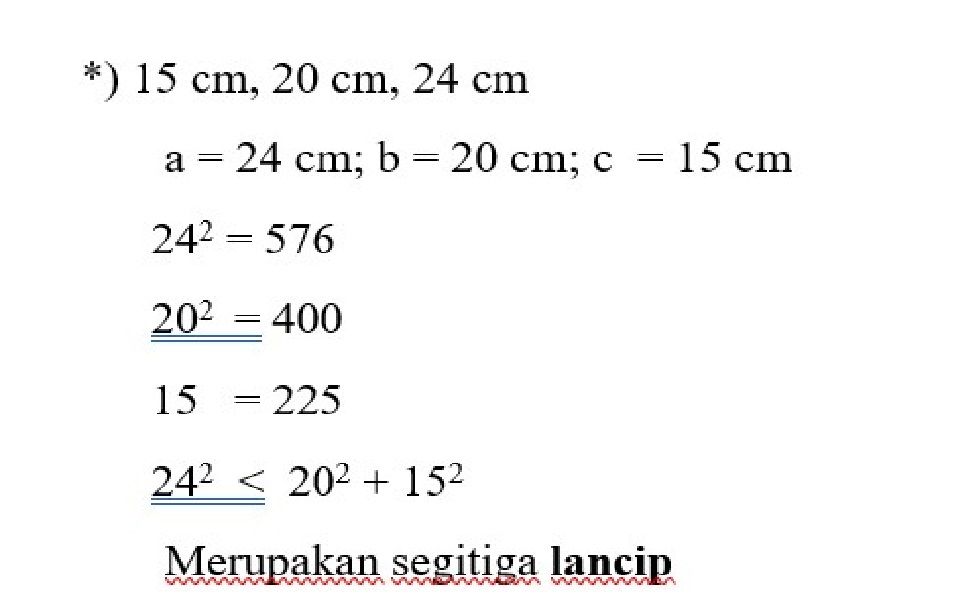 Latihan Soal Penilaian Harian Matematika: Pythagoras Kelas 8 SMP MTs ...